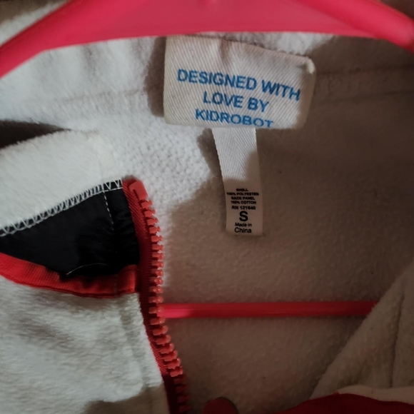 Y2K (~2009?) Used But Good Condition Size Small Kid Robot Jacket - Picture 4 of 4